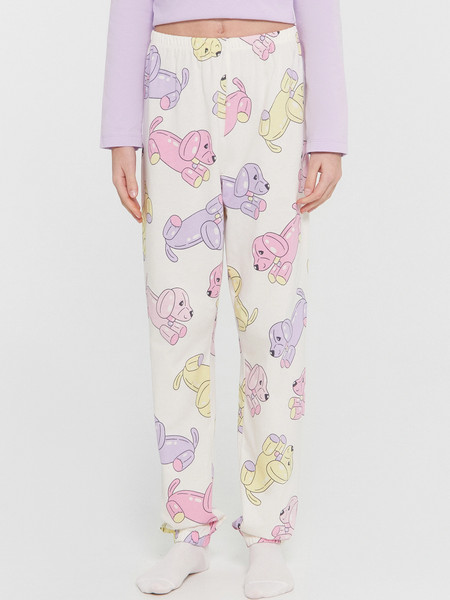 Изображение товара Пижама детская Mark Formelle 567740 (р.134-68, светло-лиловый/собачки на молочном)