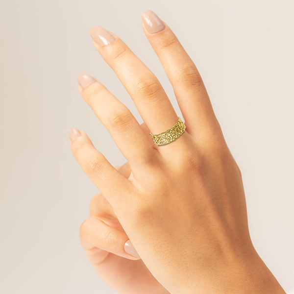 Изображение товара Кольцо из желтого золота Кристалл CQ07700226773 (р.19)