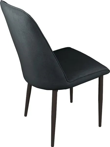Изображение товара Стул ТриЯ Шарли / 262852 (черный муар/микровелюр Brendy Graphite)