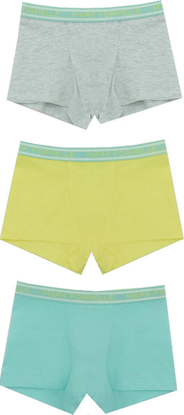 Изображение товара Комплект трусов детских Mark Formelle 413345-3 (р.146-72-63, серый меланж 4306-А)