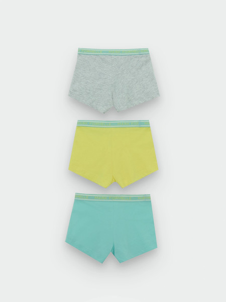 Изображение товара Комплект трусов детских Mark Formelle 413345-3 (р.146-72-63, серый меланж 4306-А)