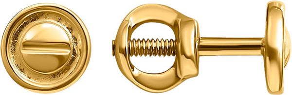 Изображение товара Серьги из желтого золота Кристалл CP86200226773
