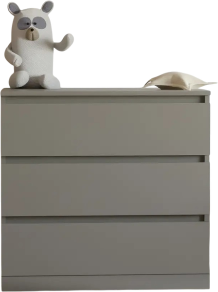 Изображение товара Комод Dipriz Марм 3 ящика / Д.20077.1 (серая шиншилла)