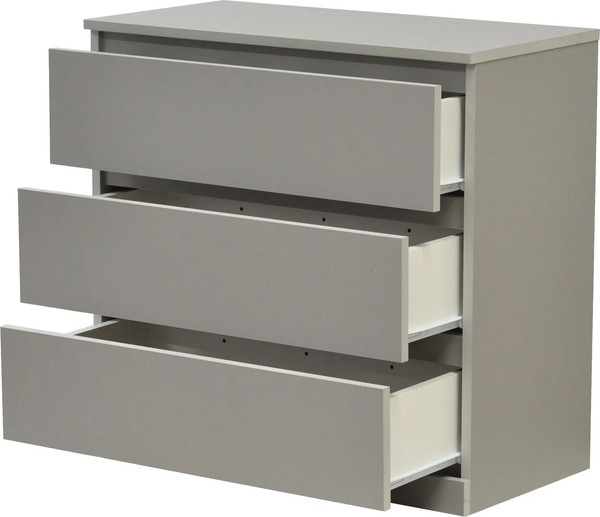 Изображение товара Комод Dipriz Марм 3 ящика / Д.20077.1 (серая шиншилла)