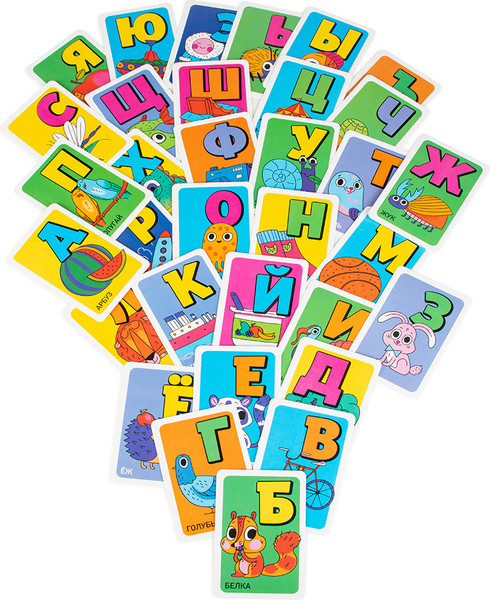 Изображение товара Развивающие карточки Dream Makers IQ-карточки. Азбука, Цифры, IQ Мемо / 2302C