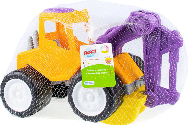Изображение товара Трактор игрушечный Fancy Трактор с ковшом / MASH03