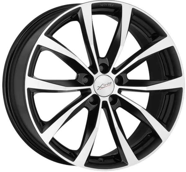 Изображение товара Литой диск X'trike X-138 18x7" 5x108мм DIA 65.1мм ET 43мм BK/FP