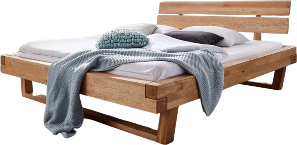 Изображение товара Двуспальная кровать Dipriz BE-0592 200-200 / Д.83171.1 (дуб масло)