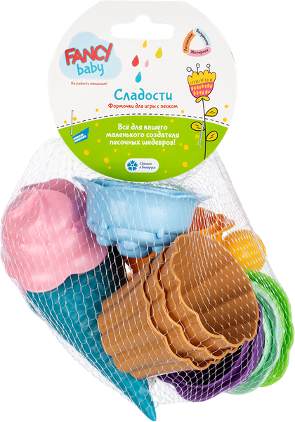 Изображение товара Набор игрушек для песочницы Fancy Сладости / SLAD96