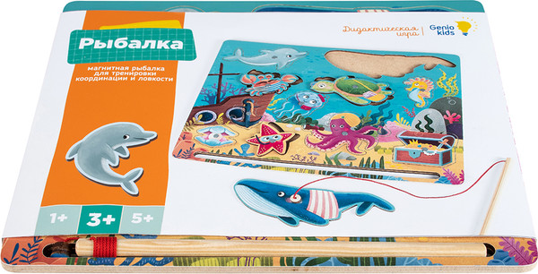 Изображение товара Развивающий игровой набор Genio Kids Рыбалка / WMR1