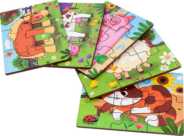 Изображение товара Развивающая игра Мастер Вуд Животные / WPM