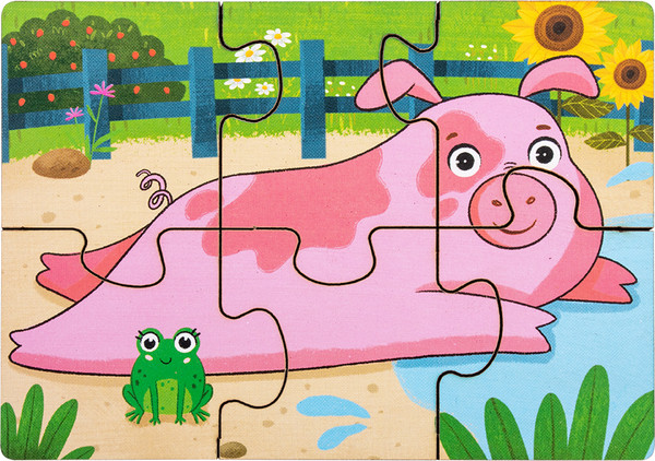 Изображение товара Развивающая игра Мастер Вуд Животные / WPM