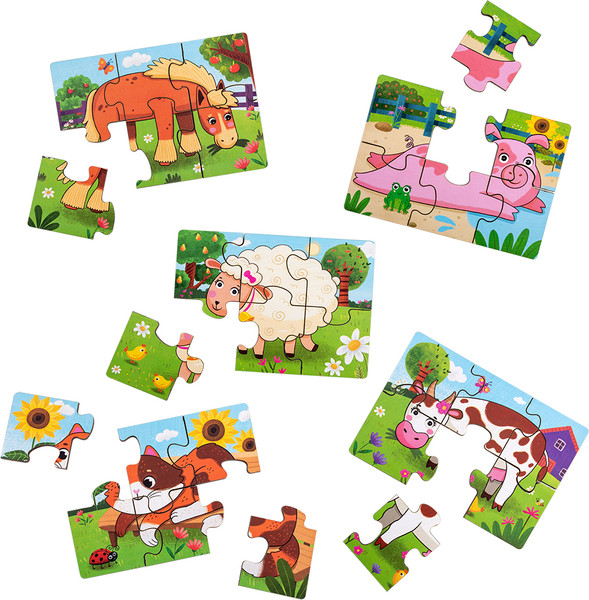 Изображение товара Развивающая игра Мастер Вуд Животные / WPM