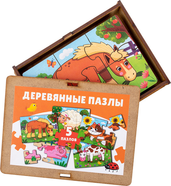 Изображение товара Развивающая игра Мастер Вуд Животные / WPM