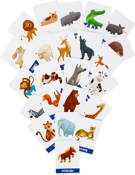 Изображение товара Развивающие карточки Genio Kids Мои первые 100 слов / 2306C