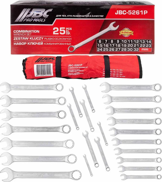 Изображение товара Набор ключей JBC 5261P (65097)