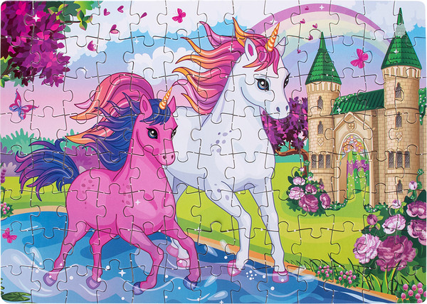 Изображение товара Пазл Dream Makers Единороги / RI1005C (104эл)