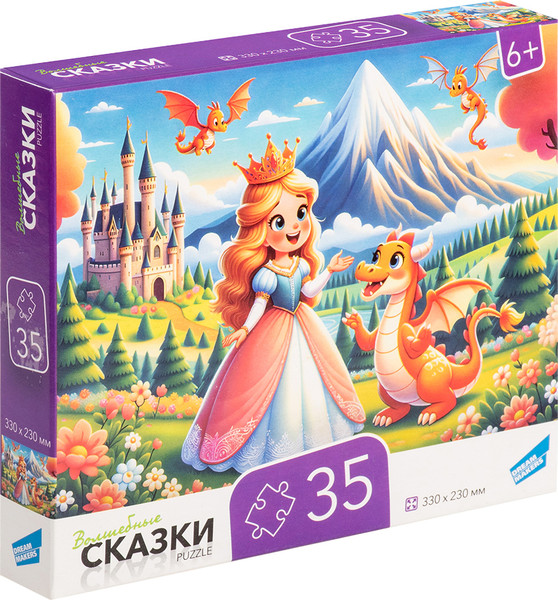Изображение товара Развивающая игра Dream Makers Сказки / RI3501C (35эл)