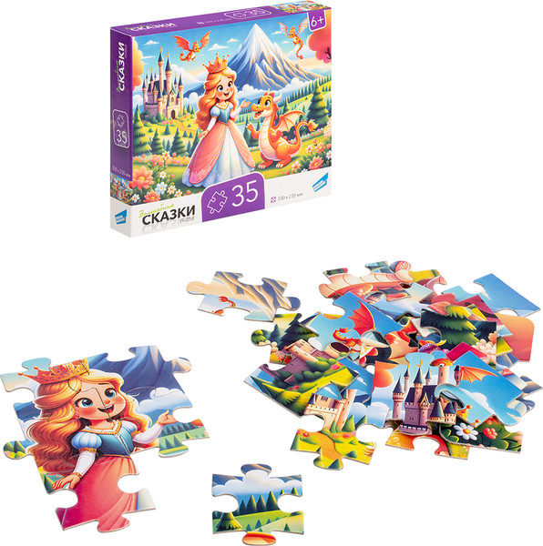 Изображение товара Развивающая игра Dream Makers Сказки / RI3501C (35эл)