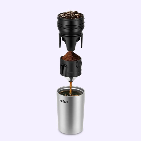 Изображение товара Кофемолка Kitfort 3 в 1 / KT-7534