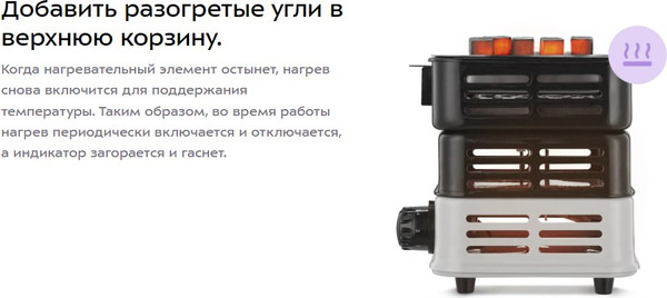 Изображение товара Плита для розжига углей кальяна Kitfort KT-196