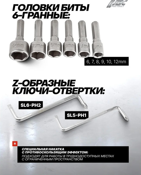 Изображение товара Набор отверток JBC 10100 (62023)