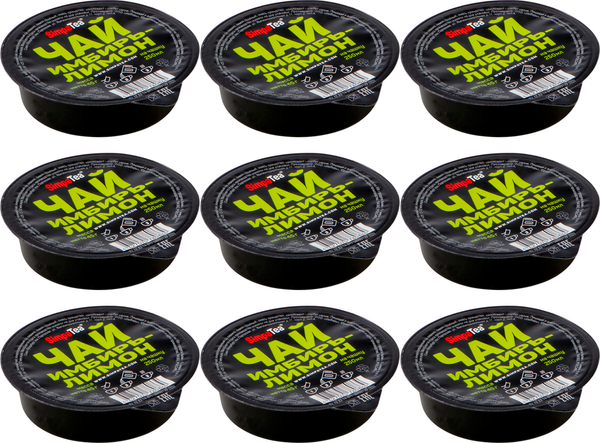 Изображение товара Чайный напиток SimpaTea Имбирь-лимон (9x45г)