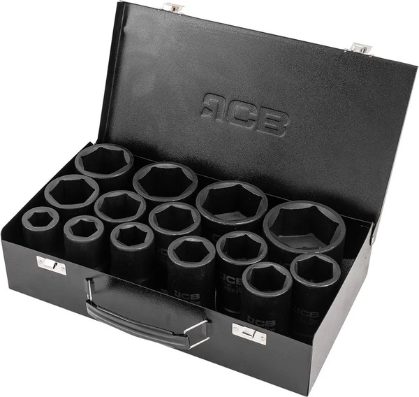 Изображение товара Набор головок слесарных JCB JCB-8152-5MPB (64928)