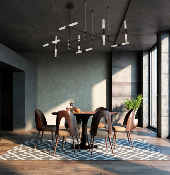 Изображение товара Люстра ST Luce SL1216.403.16 (черный/белый)