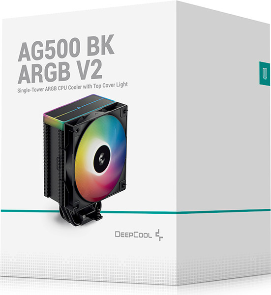 Изображение товара Кулер для процессора Deepcool AG500 BK ARGB V2 (R-AG500-BKAMMN-GJD)