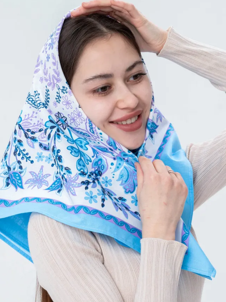 Изображение товара Косынка на голову Миланка 70x70 / 2183 (2шт)