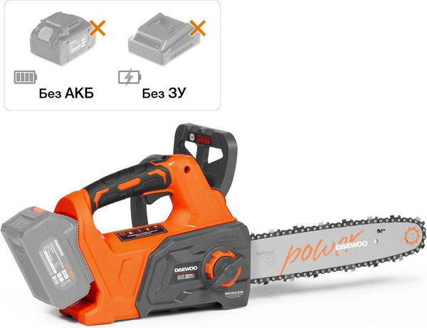 Изображение товара Пила цепная аккумуляторная Daewoo Power DACS 3021Li