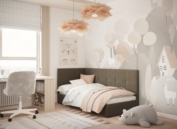 Изображение товара Кровать-тахта Moon Family 1261 / MF013102