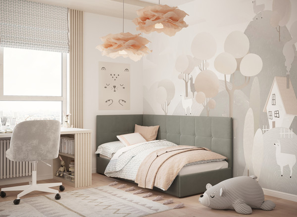 Изображение товара Кровать-тахта Moon Family 1261 / MF013104