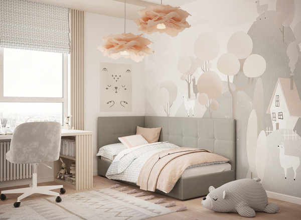 Изображение товара Кровать-тахта Moon Family 1261 / MF013166