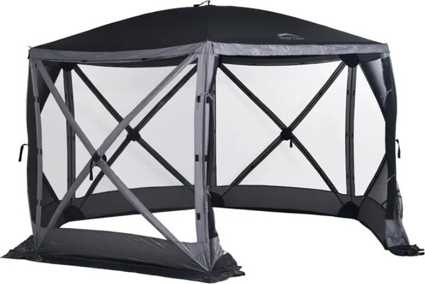 Изображение товара Туристический шатер Wild Land Hub screen house 600 / 920003-0004-0024.SET (коричнево-бежевый, со стенками)