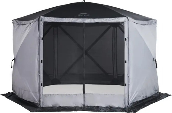 Изображение товара Туристический шатер Wild Land Hub screen house 600 / 920003-0004-0024.SET (коричнево-бежевый, со стенками)