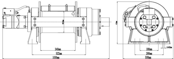 Изображение товара Лебедка электрическая Runva 33000 lbs / HWE150