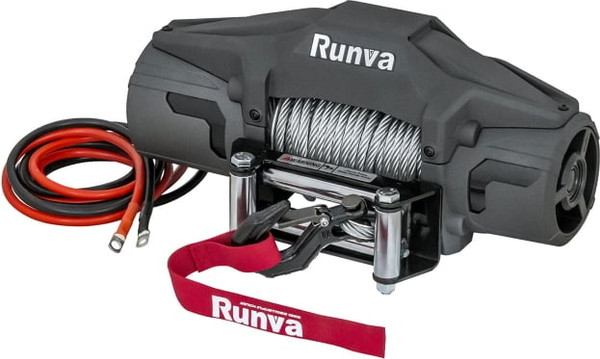 Изображение товара Лебедка электрическая Runva 6000 lbs 2722кг / EWV6000F (стальной трос)