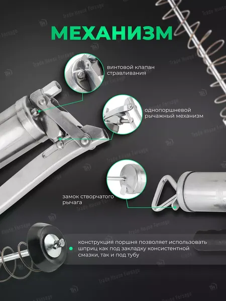 Изображение товара Шприц автомобильный RockForce RF-20450 (59308)