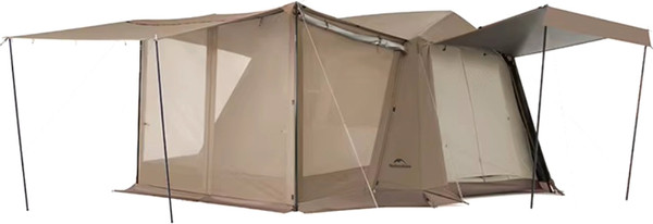 Изображение товара Палатка Naturehike Village 6.0 II / CNK2300ZP021-DCFS (коричневый)