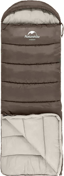Изображение товара Спальный мешок Naturehike U250 (190х30)х75см / NH20MSD07-GRE250 (коричневый)