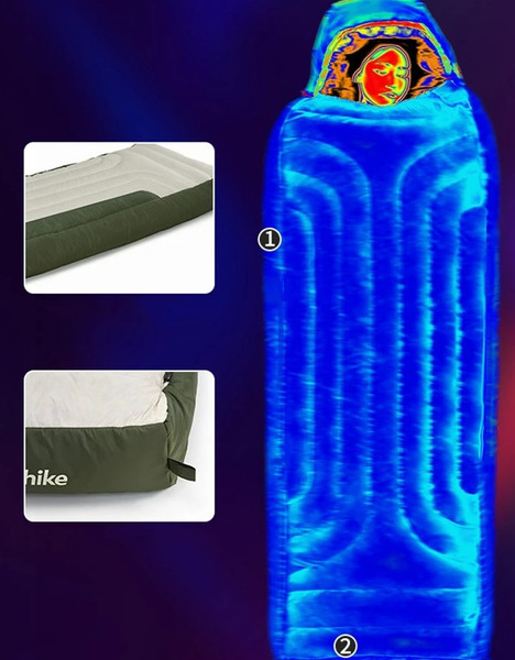 Изображение товара Спальный мешок Naturehike XR1500 226х85см / CNH22SD007-XR1500RED (бежево-коричневый)