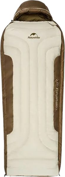 Изображение товара Спальный мешок Naturehike XR1500 226х85см / CNH22SD007-XR1500RED (бежево-коричневый)
