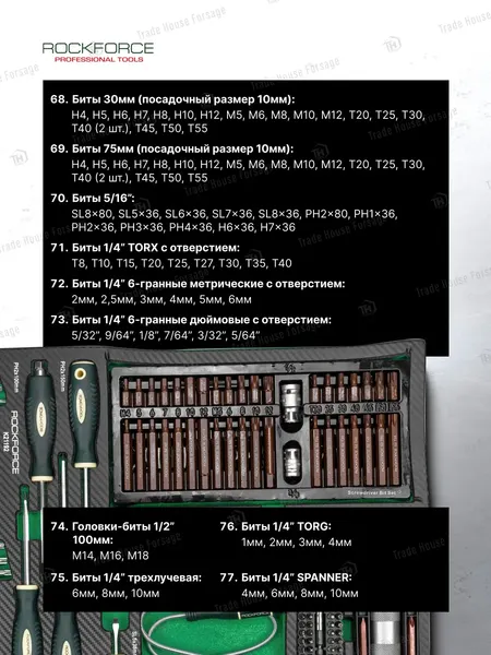 Изображение товара Тележка инструментальная RockForce RF-55300YZ (60 819)