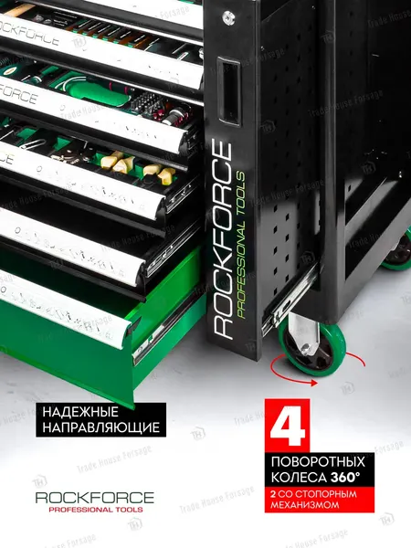 Изображение товара Тележка инструментальная RockForce RF-55300YZ (60 819)