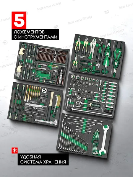 Изображение товара Тележка инструментальная RockForce RF-55300YZ (60 819)