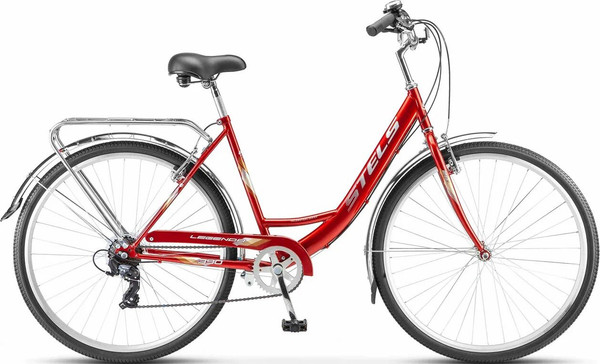 Изображение товара Велосипед STELS Legenda 390 V 28 (20, красный, разобранный, в коробке)