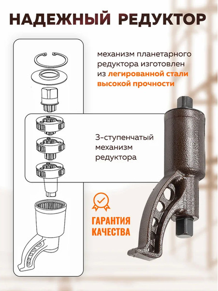 Изображение товара Гайковерт ручной Forstime FT-3411277 HS (60002)