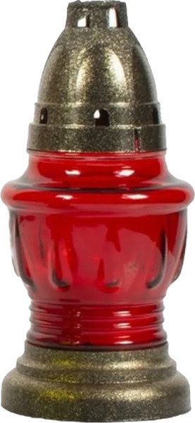 Изображение товара Лампада Dommelochi h=17.3см D-152 (красный)